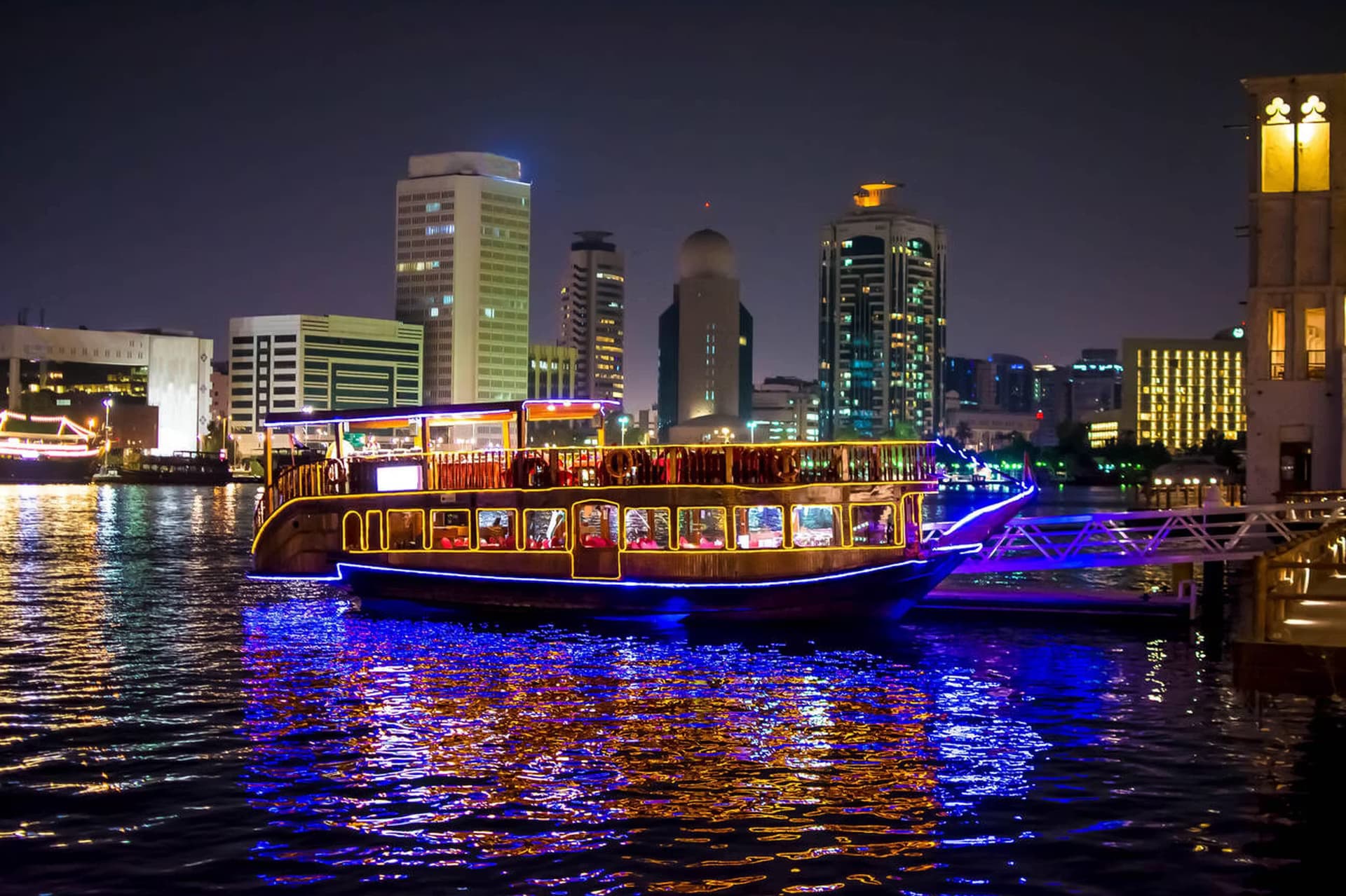 Arrival in Dubai | Marina Dhow Cruise