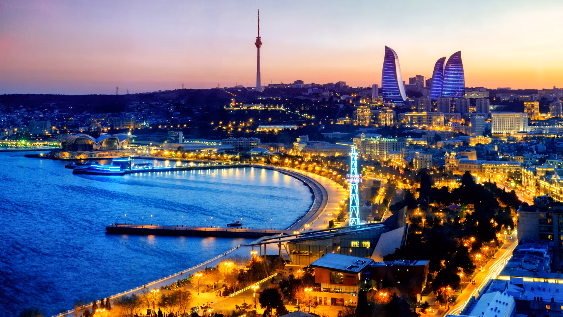 Arrival in Baku