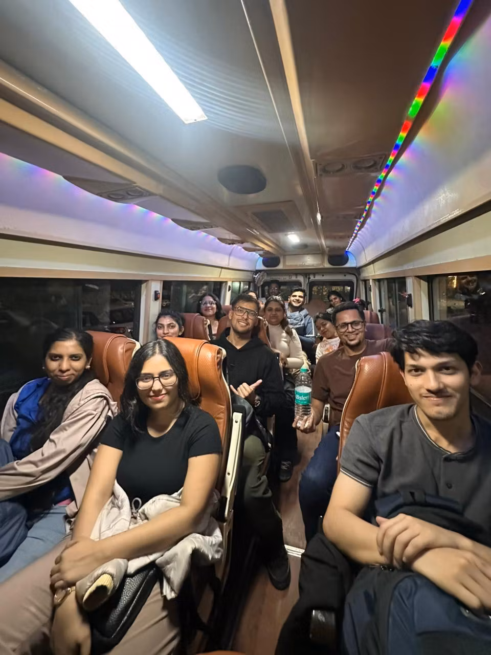 Departure from Delhi